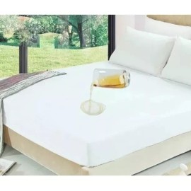 Bmart Protector Cubre Colchon Matrimonial Impermeable Blanco Matri
