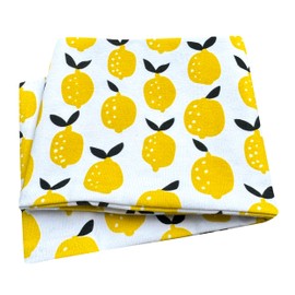 Wollhuhn Girls’/Women’s/Boys’ Cool, Eco-Friendly, Elastic Headband/Hair Band, Comfortable Jersey Cotton, Many Designs, 21215155 (Lemon Cream/Yellow)