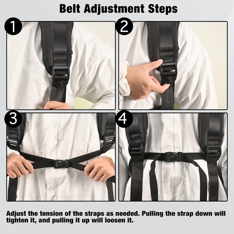 Backpack Sprayer Replacement Straps with Spare Hooks and Accessories, Compatible