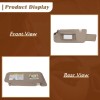 imcarparts Sun Visor + Lamp Tan Left Driver side For