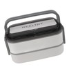Double Layer Bento Box 316 Stainless Steel Compartment Portable Lunch