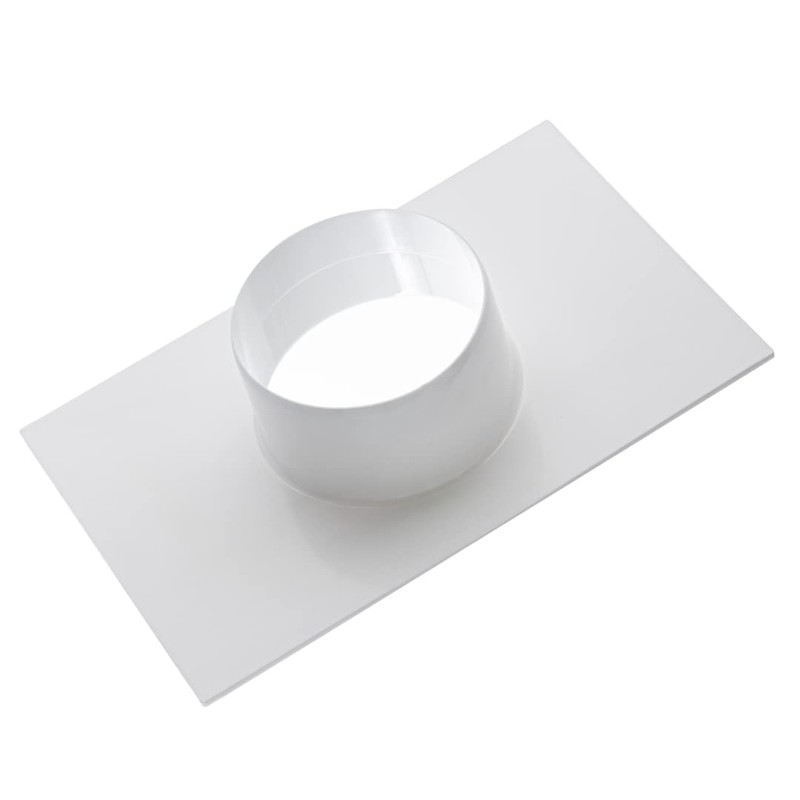 Straight Plastic Pipe Flange for Heating, Cooling, Ventilation System, HVAC,