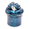 Galactic Glitter Slime Kit, Blue Sparkly Slime Assorted Shapes and