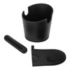 Coffee Knock Box Silicone Coffee Ground Dump Bin Container with