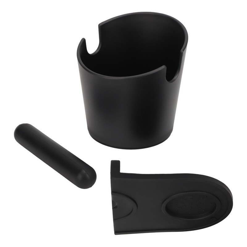 Coffee Knock Box Silicone Coffee Ground Dump Bin Container with