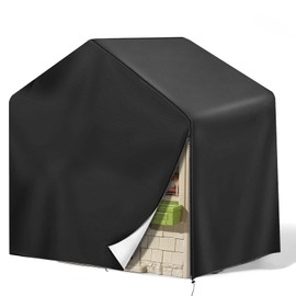 Playhouse Cover, 420D Oxford Outdoor Playhouse Covers 48" L x 67" W x 64" H Waterproof UV-Proof and Dust-Proof, Cover for Outdoor Kids Playhouse