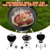 Onlyfire Stainless Steel Detachable Grill Drip Pan for Weber 22"