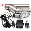 Electric Exhaust Cutout Valve for Custom Exhaust Control – Remote-Operated