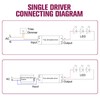 Emitever 60W Triac Dimmable Driver,Power Supply,AC 120V to DC 24V