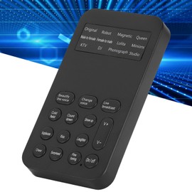 Voice Changer Sound Board,Portable Male to Female Sound Changer,Game Live Broadcast Phone Computer Sound Changer, Computer, Universal Mini Sound Card for Mobile Phone,