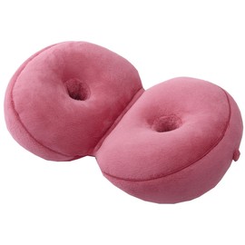 Cogit Makeup Hips, Bagel Cushion, Pink, Size: (W x D x H): 12.4 x 8.7 x 10.8 inches (31.5 x 22 x 27.5 cm)