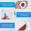 lasuroa Egg Shell Opener, Upgraded Egg Topper Cutter Handheld Quick
