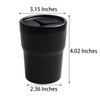 BANCHELLE Car Change Holder with Lid Automotive Plastic Garbage Cans