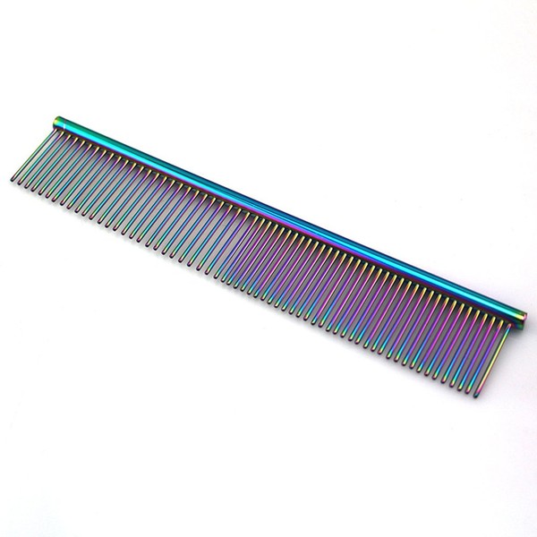 ZoCr Stainless Steel Pet Comb for Dogs Cats, Pet Grooming