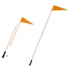 Trademark Innovations Bicycle Safety Flag 5'. Safety Flag with Bicycle