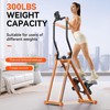 Stair Stepper for Home Gym Exercise, Folding Vertical Climber Cardio