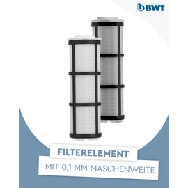 2 x Filter Element for BWT E1 Single-Lever Filter Hygiene Safe Filter Cup Filter Element