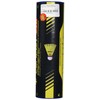 Carlton F1 -Ti Medium Speed Shuttlecocks, Yellow (Tube Of 6)