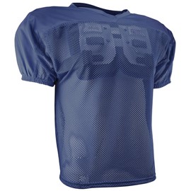 Epic Boy's End Zone Practice Or Game Blue Football Jersey S/M