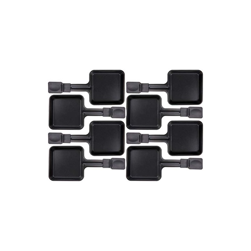8 x Raclette Pans 23178 10 x 10 cm, Extra