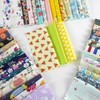 Mililanyo 200pcs 10cm x 10cm Floral Cotton Fabric Assorted Pre-Cut