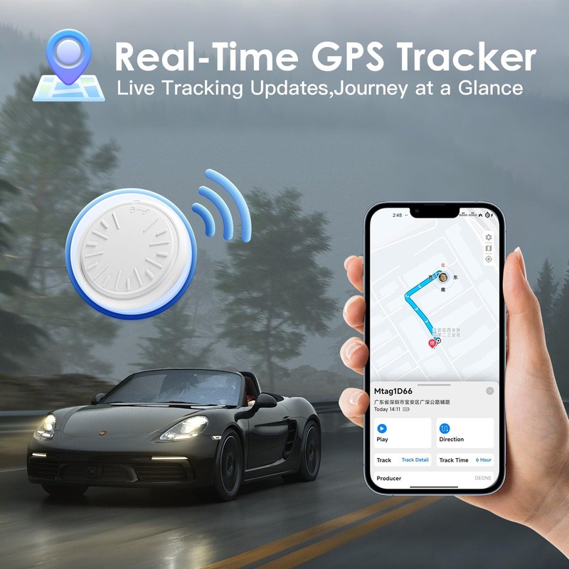 GPS Tracker for Vehicles - Hidden Tracking Devices for Cars,
