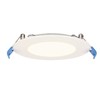 Westinghouse 5097100 Slim 4 Inch, Dimmable Recessed LED Downlight, White