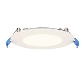 Westinghouse 5097100 Slim 4 Inch, Dimmable Recessed LED Downlight, White