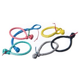 Dyneema Rope Shackle, 3 mm, Black, Breaking Load 900 kg