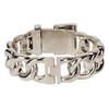 SPUNKYsoul Chain Link Cuff Buckle Bracelet in Gold or Silver