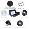 MIWAT 20W 2Pack LED Flood Light with Power Cord for