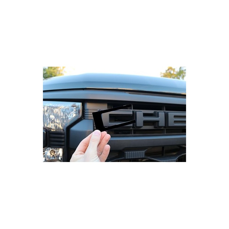 LimitlessParts Custom Grill Letters Inserts Compatible with 2022-2024 Silverado Custom