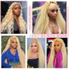 Munx 13x6 Deep Wave Lace Front Wigs Human Hair Pre