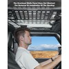 JOYTUTUS Hard Top Roof Rack Molle Panel Compatible with Wrangler