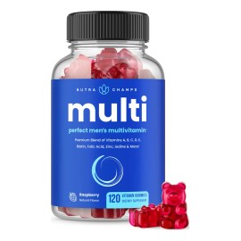 Nutrachamps Multivitaminas Hombres Gomitas 120 Unidades