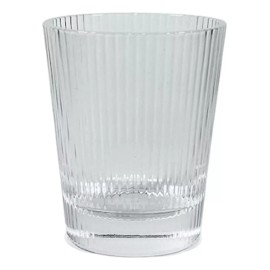 Baum Brothers Juego 12 Vasos Acanalados Para Bedidas Old Fashioned 240 Ml