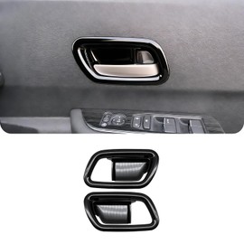 MEKOMEKO FDM-NMWB Compatible New Model Freed GT Series Inner Door Handle Cover Inner Door Bowl Cover Door Knob Cover Parts Dress Up Interior Parts Custom Garnish Interior Panel Accessories Designed for Vehicle Vehicles ABS Plastic 2PCS [Piano Black]