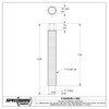 Replacement Weight Jack Bolts, Coarse Thread, 1 Inch Bolt Diameter
