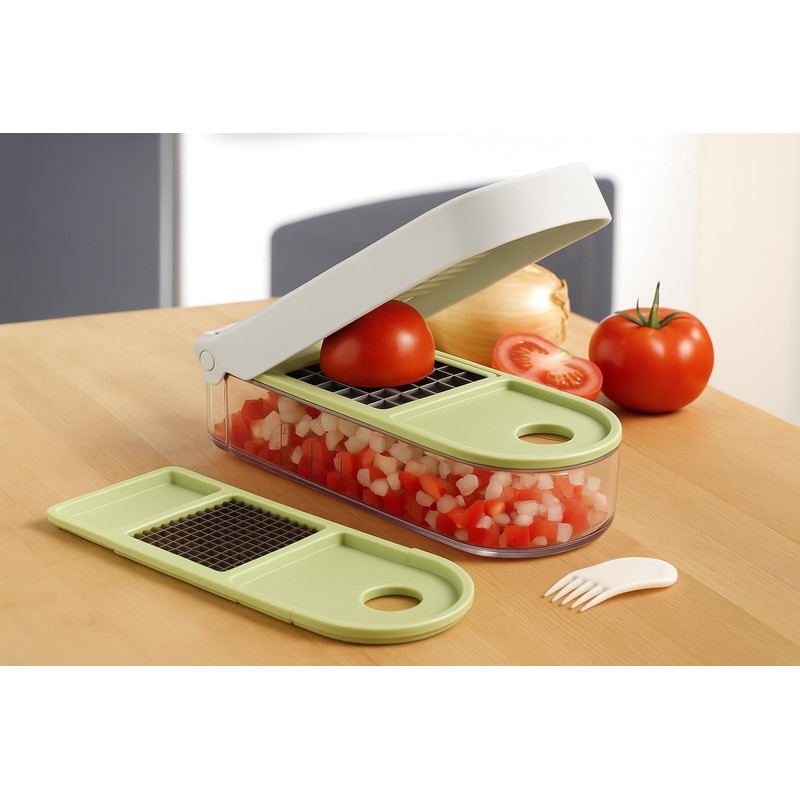Vidalia Chop Wizard, Vegetable and Fruit Chopper with 2 Cup