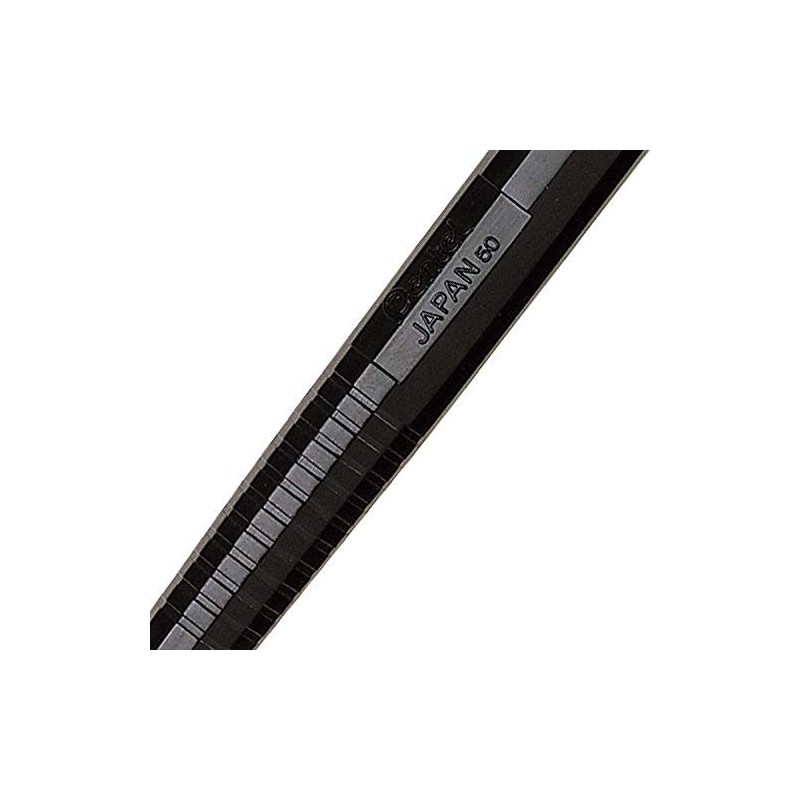Pentel 0.5 mm Lead Automatic Pencil - Black (Pack of