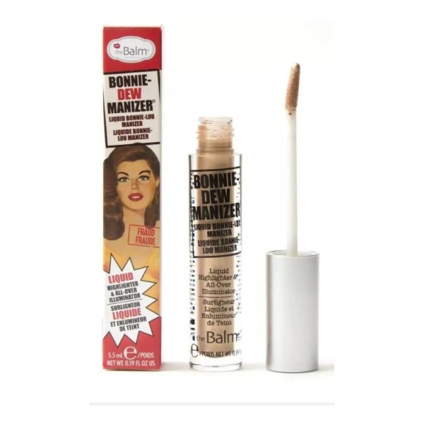 theBalm Bonnie-Dew Manizer Liquid Highlighter Illuminator 0.19fl oz NEW