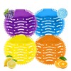 12 Pcs Urinal Screens Deodorizer, Urinal Mats Scented Splash Mat