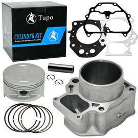 Tupo 420cc 86.5mm Cylinder Piston Ring Gasket Top End Rebuild Kit Compatible with Honda TRX420 Rancher 420 Rancher420 TRX 420 TRX420FE TRX420FM TRX420TM TRX420TE TRX420FA TRX420FPA 2007-2018