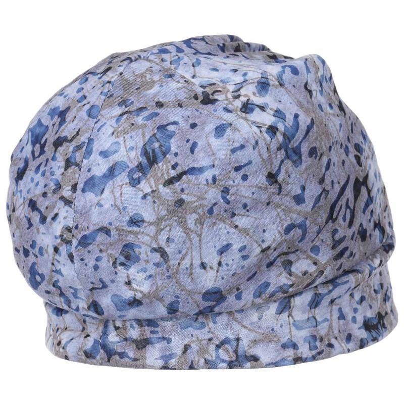 CHILLOUTS Herren Long Beanie Mütze HO-Chi-Minh Blau | Slouch Sommermütze