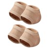 TOVINANNA 2 Pairs Moisturizing Heel Protective Socks of Comfortable Gel