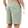 NORTHYARD Mens Casual Shorts-Cotton 9" Golf Beach Drawstring Elastic Waist