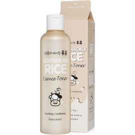 WELCOS Kwailnara Moisturizing Rice Milk Toner | Long Lasting Hydrating, Soothing, Nourishing w/Milk Protein Extract, Royal Jelly, Vitamin Complex | Korean Skin Care | 100ml / 3.38 Fl. oz