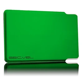 SECVEL card protection sleeve young style - PROTECTION against RFID/NFC and magnetic fields - Spring