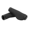 Black Flat Bicycle Handlebar Grips Soft Handle Sleeve Cover Mountain