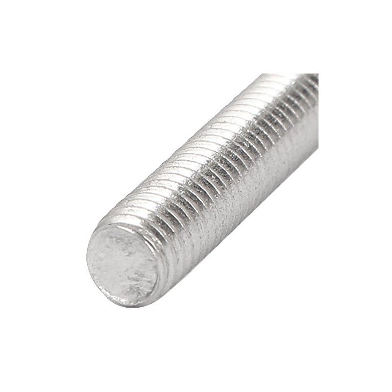 Sourcingmap M6 x 30mm Fully Male Threaded 304 Stainless Steel